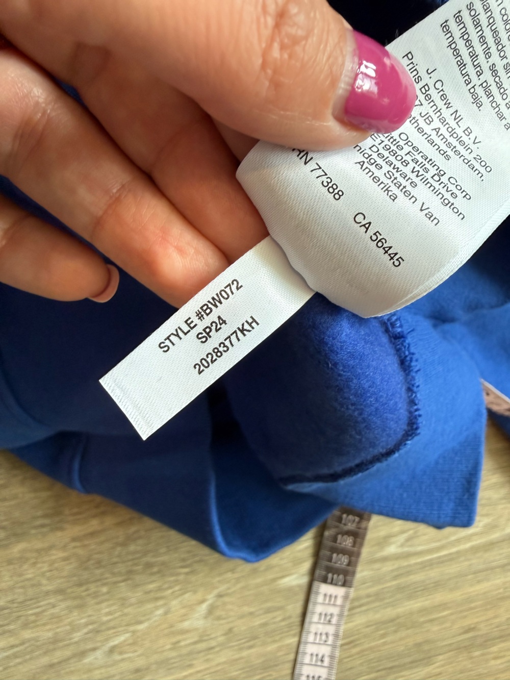 J.Crew Heritage fleece cropped hoodie in Harbor View NWT Small - Picture 9 of 11